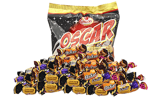 OSCAR Cocoa Flavored Candy Filled Toffee