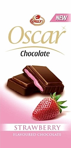 NEW OSCAR COMPOUND CHOCOLATE WİTH STRAWBERRY
