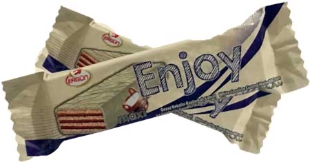 ENJOY WHITE COCOLIN COATED WAFERS